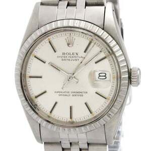 ROLEX Datejust 1603 Stainless Steel Automatic Mens Watch Vintage